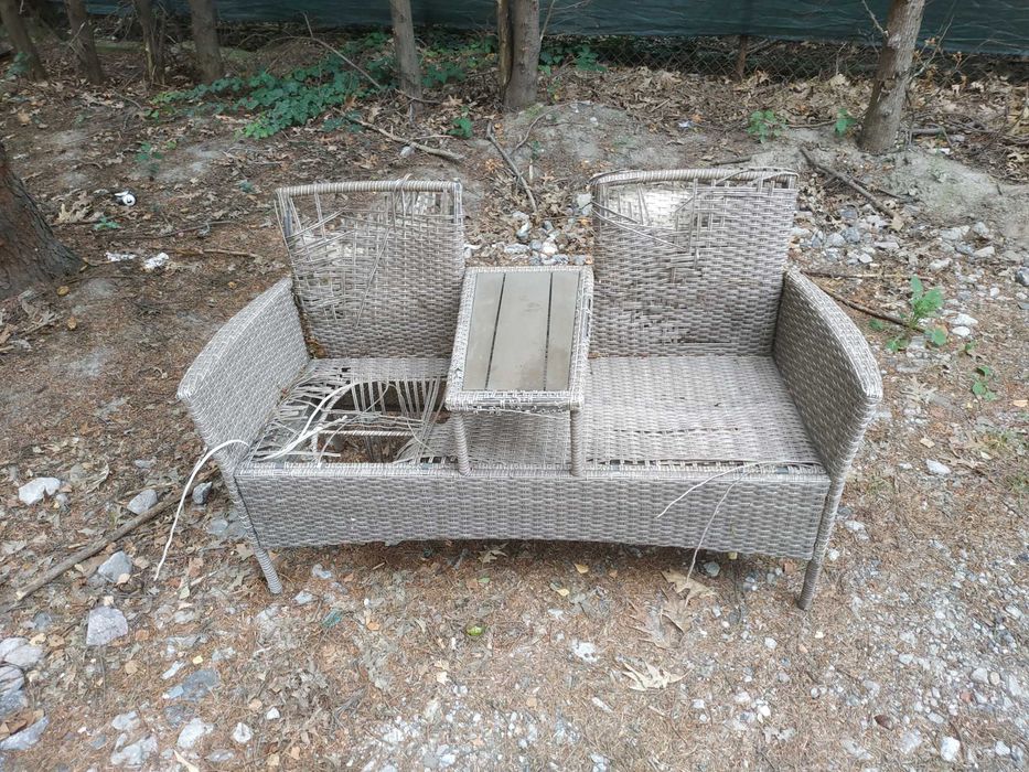 Ławka ogrodowa meble ogrodowe siedzisko krzesło