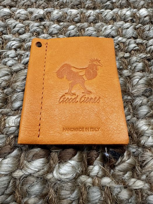 Блокнот Good Genes із натуральної шкіри, Handmade in Italy