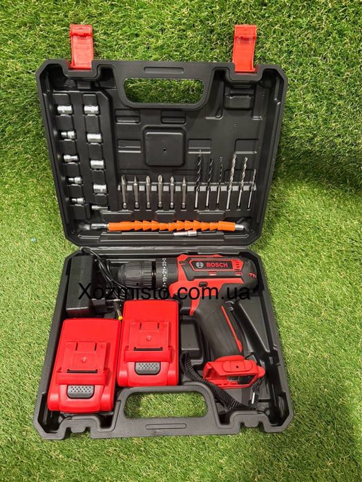 Безщітковий акумуляторний ударний шурупокрут Bosch GCT220 (48V, 6 Ah)