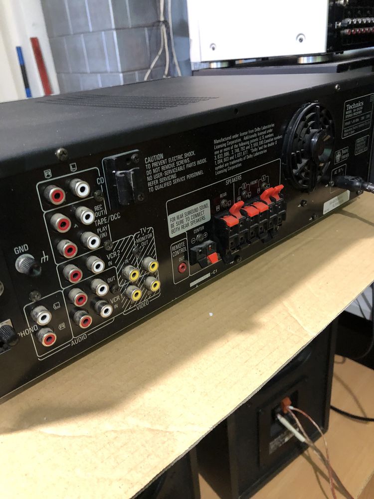 Amplituner marki Technics SA-GX350