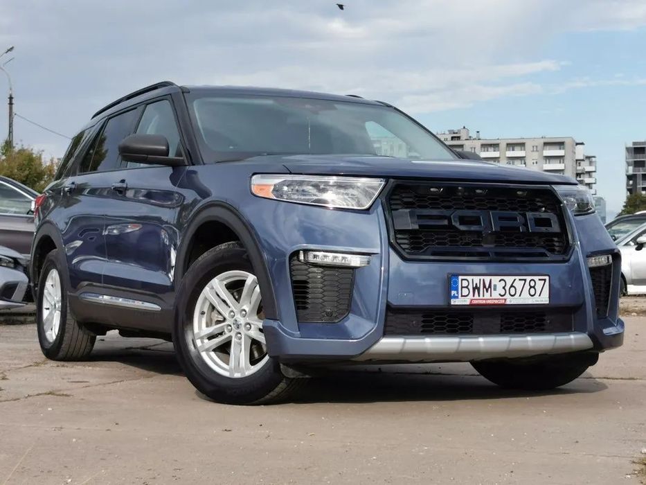 Ford Explorer 2.3 EcoBoost 280KM, 6 miejsc, gaz, 2x klucz, Dokumentacja pochodzeniow