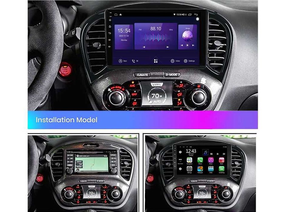 Radio samochodowe Android Nissan Juke (9", UV) 2011.-2016