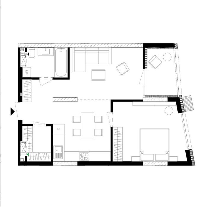 Без %Продаж 1к квартири ЖК Русанівська Гавань Видова 54 кв.м