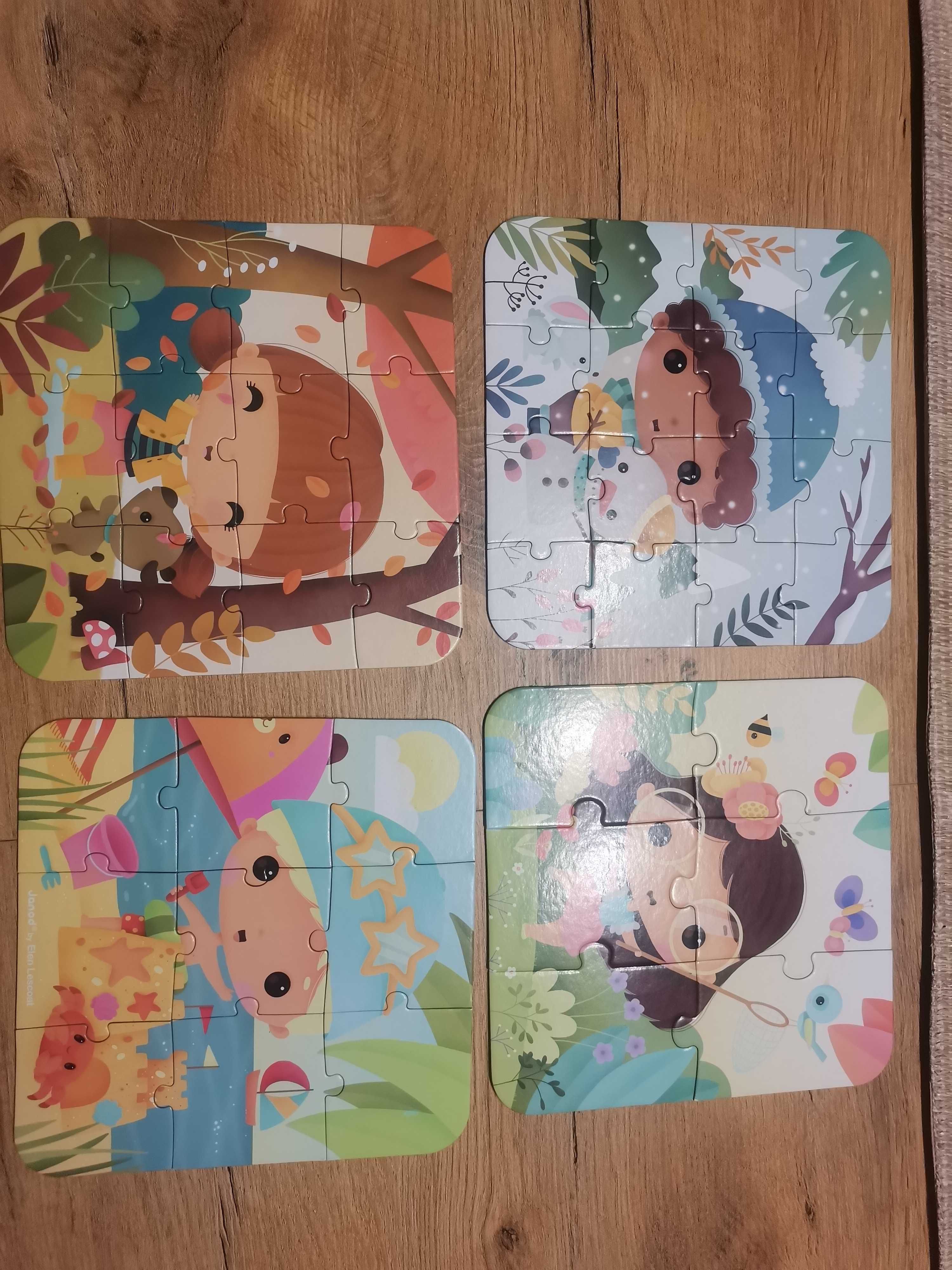 Puzzle progresywne Pory roku