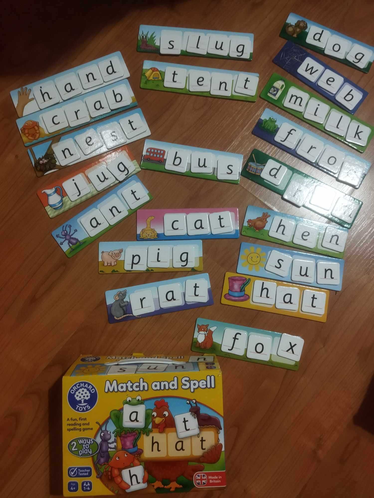 Gra edukacyjna orchard toys Mach and Spell