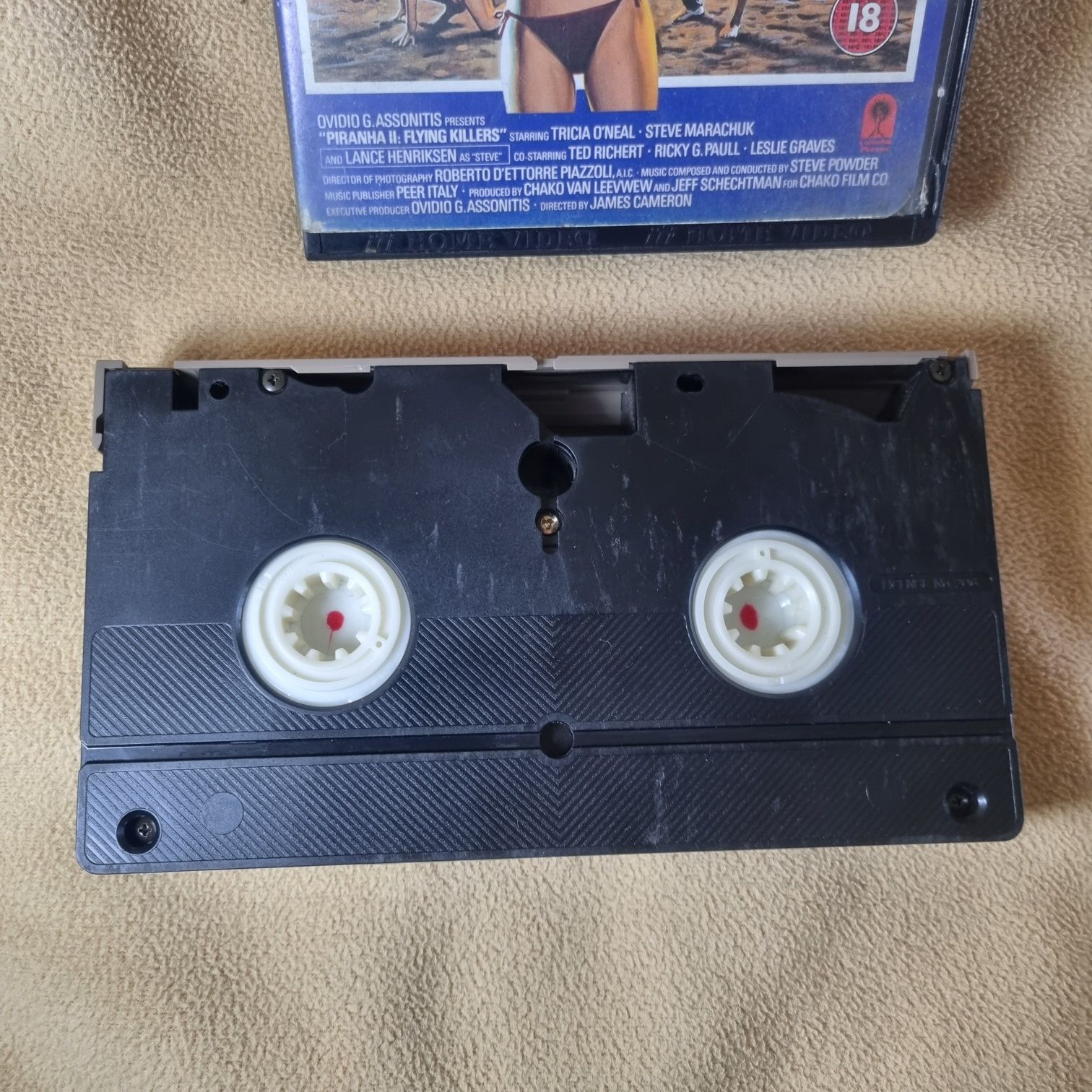 Pirania 2 Latający Mordercy Unikat Cameron ITI VHS