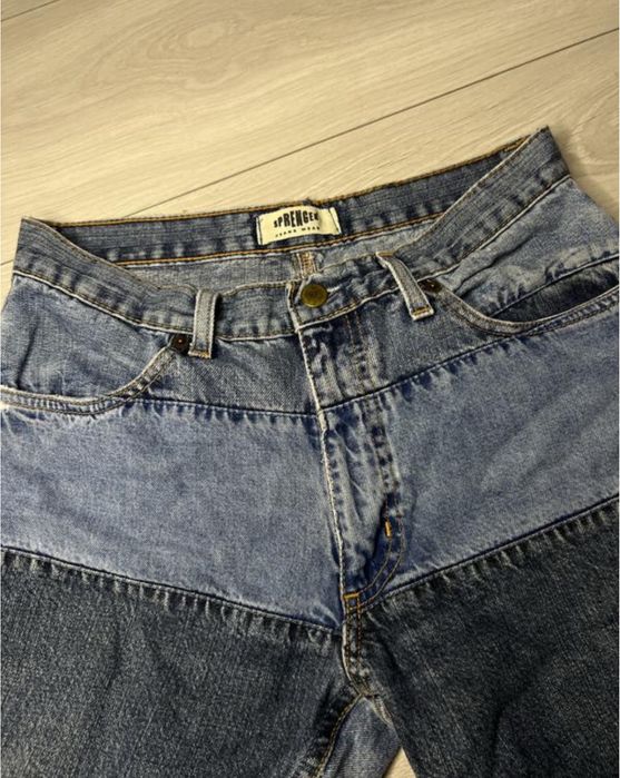 Джинсы средняя талия скинни винтаж клеш bootcut 2000s 90s y2k 34 36