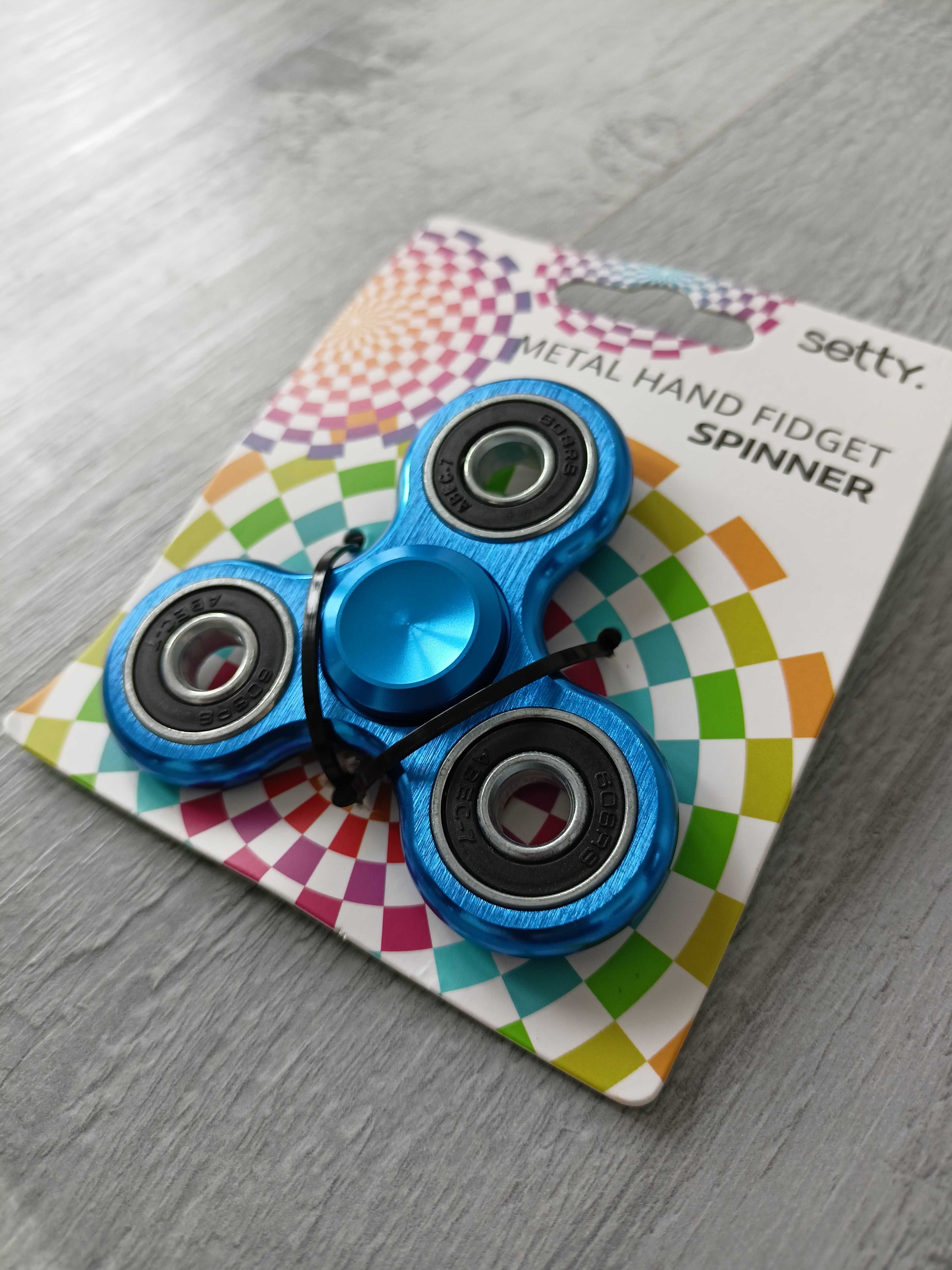 Fidget spinner metaliczny