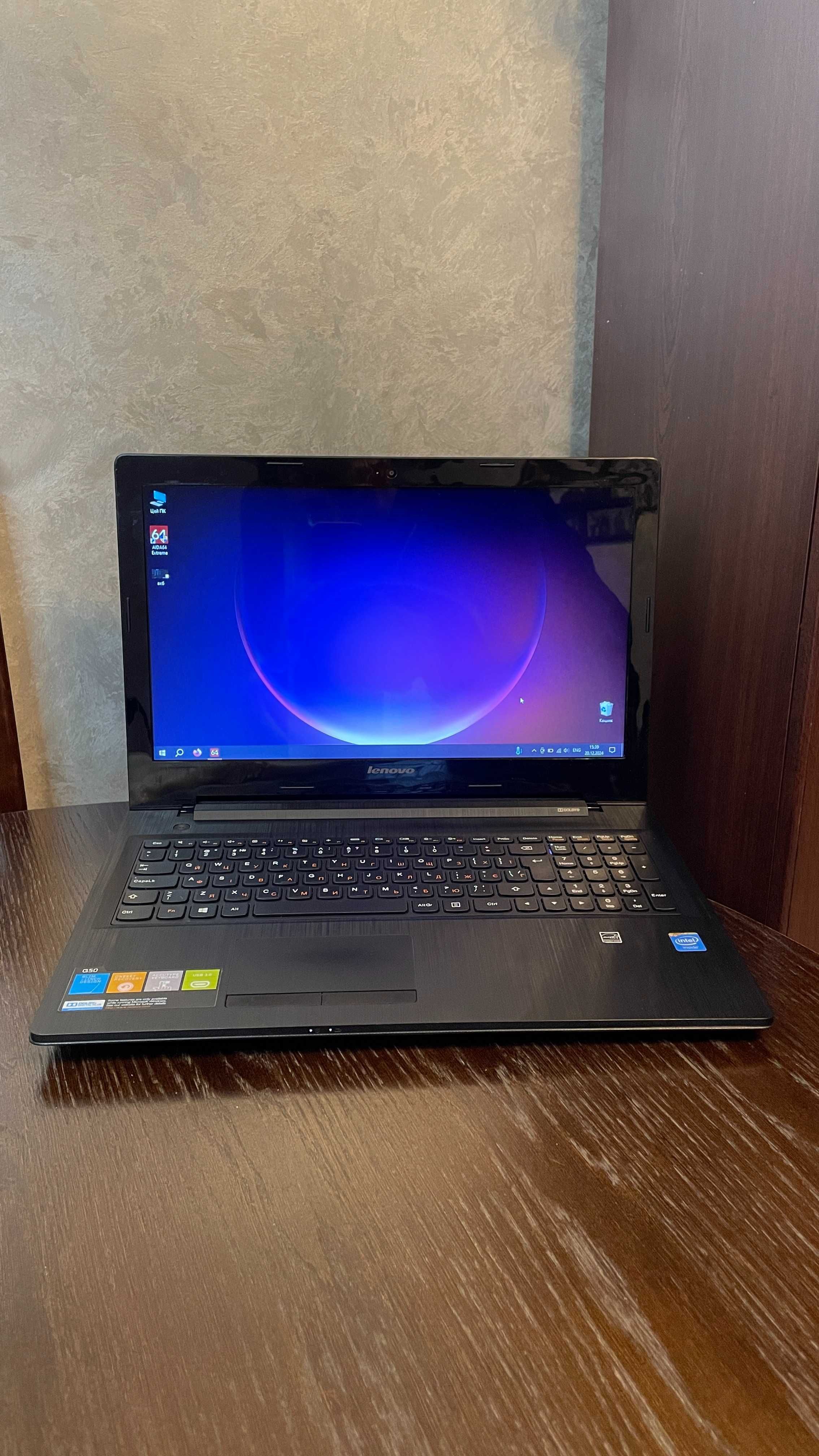 Ноутбук Lenovo G50-30/Intel Celeron N2840 2.58GHz/RAM 8GB/HDD 500GB