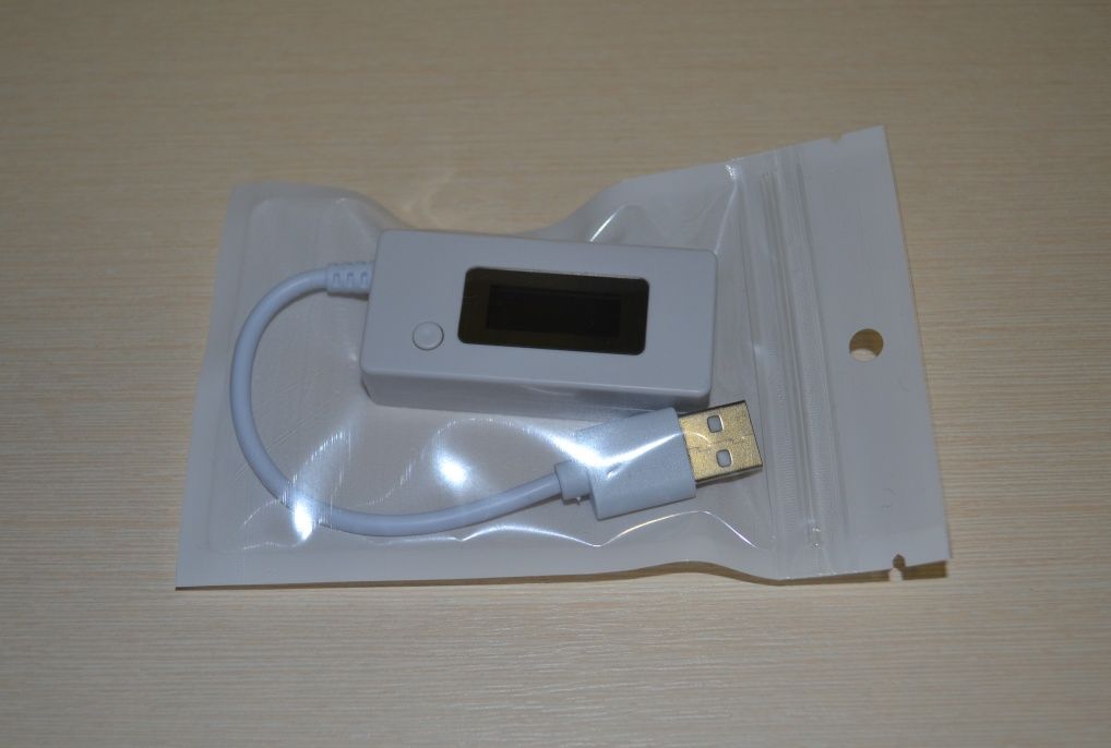 Комплект: USB тестер + нагрузка 1-2А, kcx-017 tester ємність