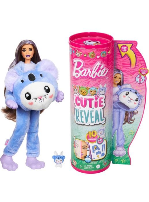 Лялька Barbie Cutie Reveal Прекрасне комбо Кролик у костюмі коали