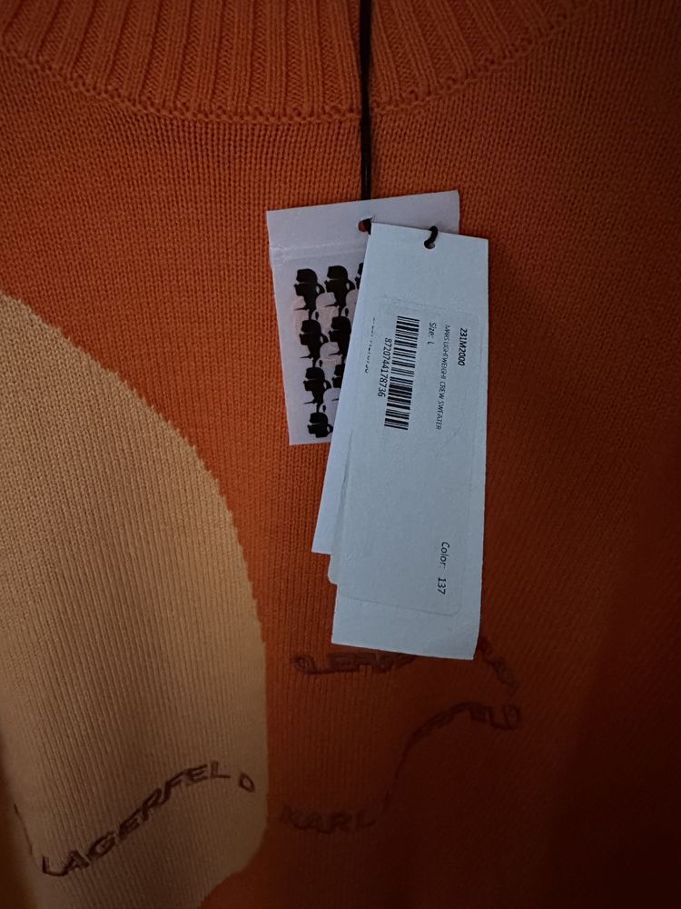 Nowy męski sweter Karl Lagerfeld L
