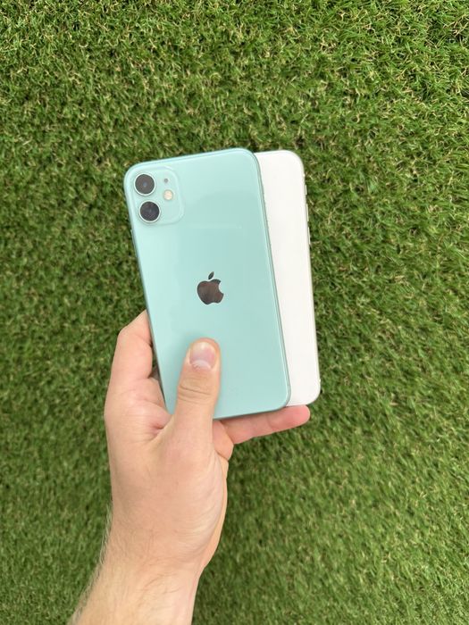 iPhone 11.64/128Gb Never lock Green White