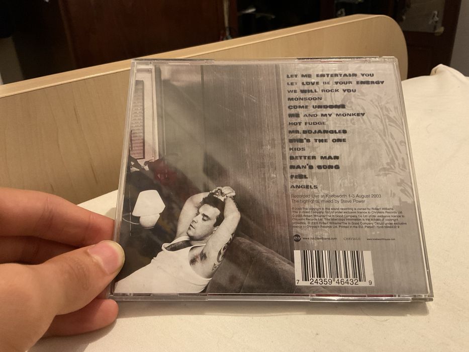 Robbie Williams Live Summer 2003 CD