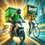 Estafeta / Uber Eats e Bolt Food