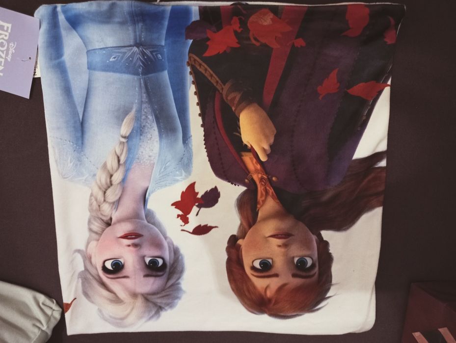 Poszewka na poduszkę poduszka kraina lodu Frozen Elsa Anna Olaf bałw
