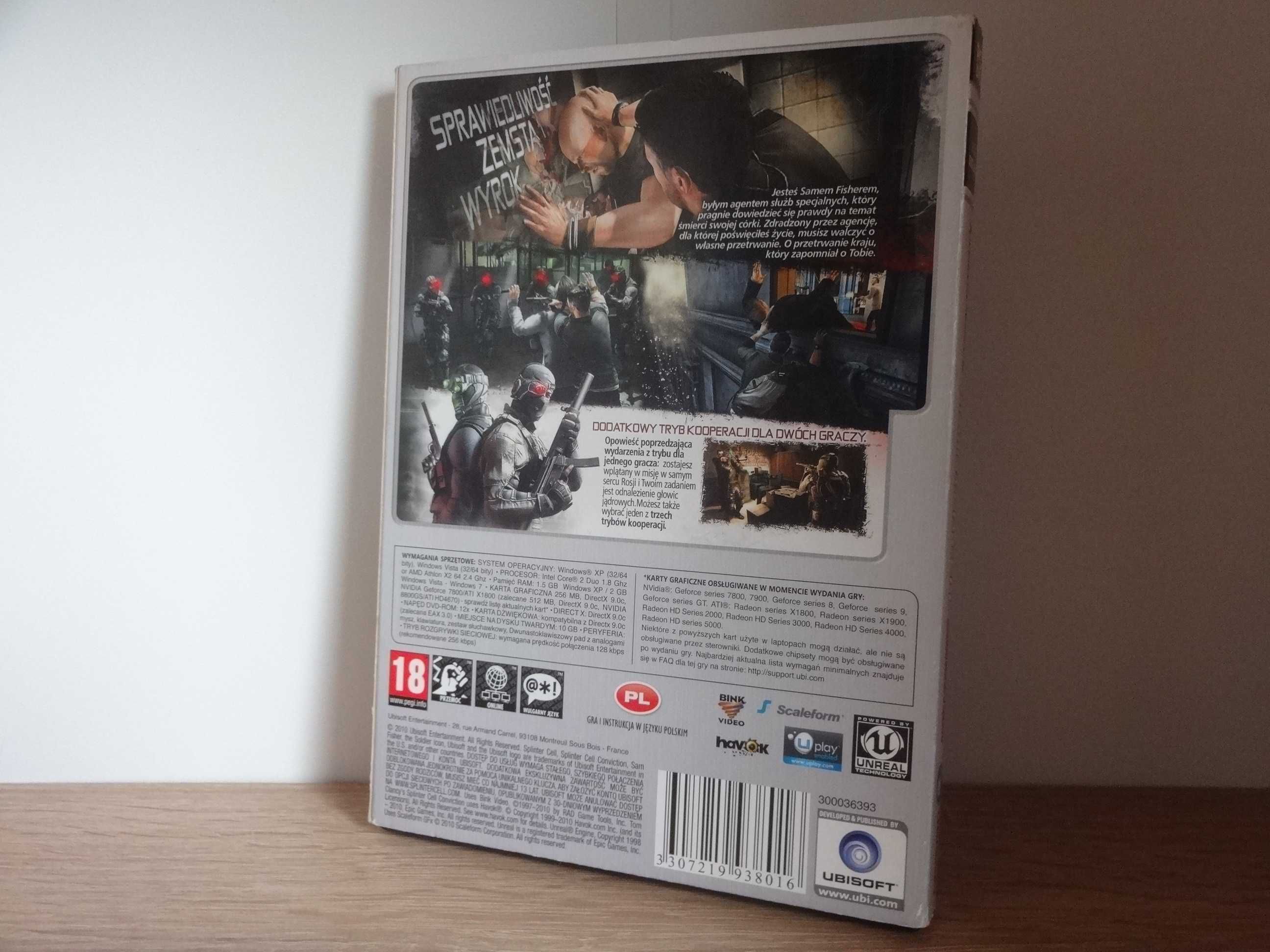 Splinter Cell Conviction - Wydanie Specjalne PC