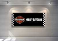 2 SZTUKI Baner plandeka Harley-Davidson PROMOCJA
