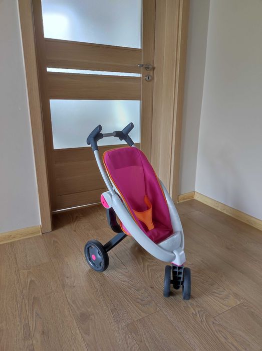 Wózek Smoby 3-koł. dla lalek + lalka + gratisy