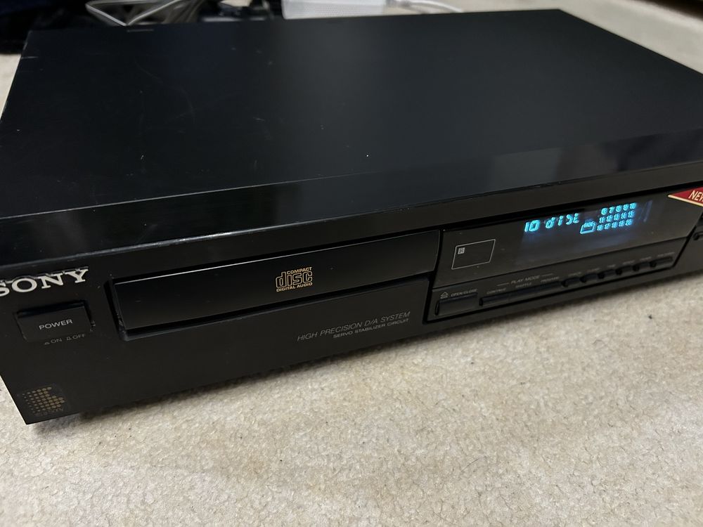 Odtwarzacz Sony compact disc player CDP 391