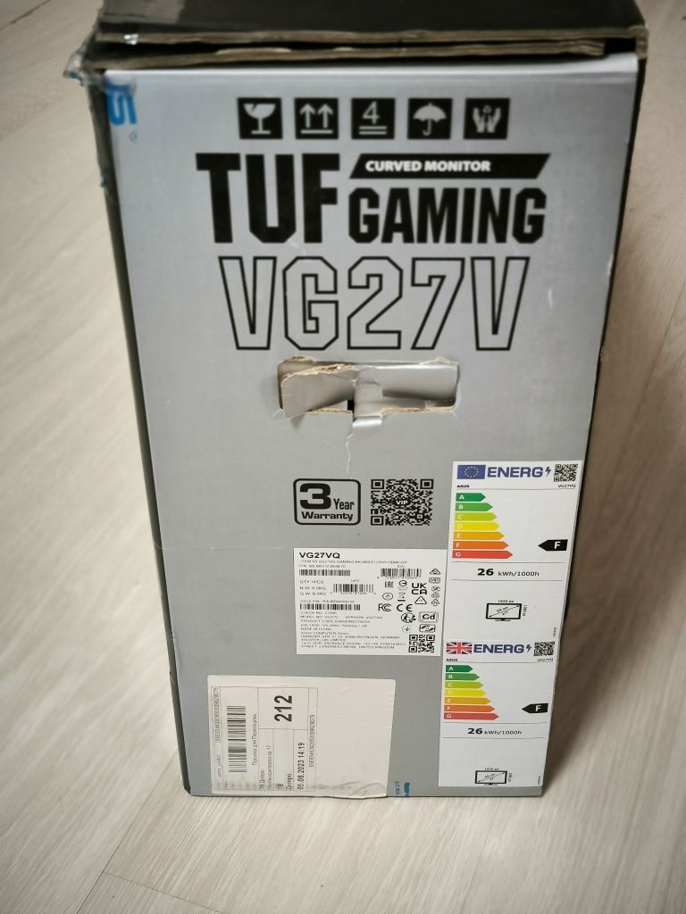 Монітор Asus TUF Gaming VG27V