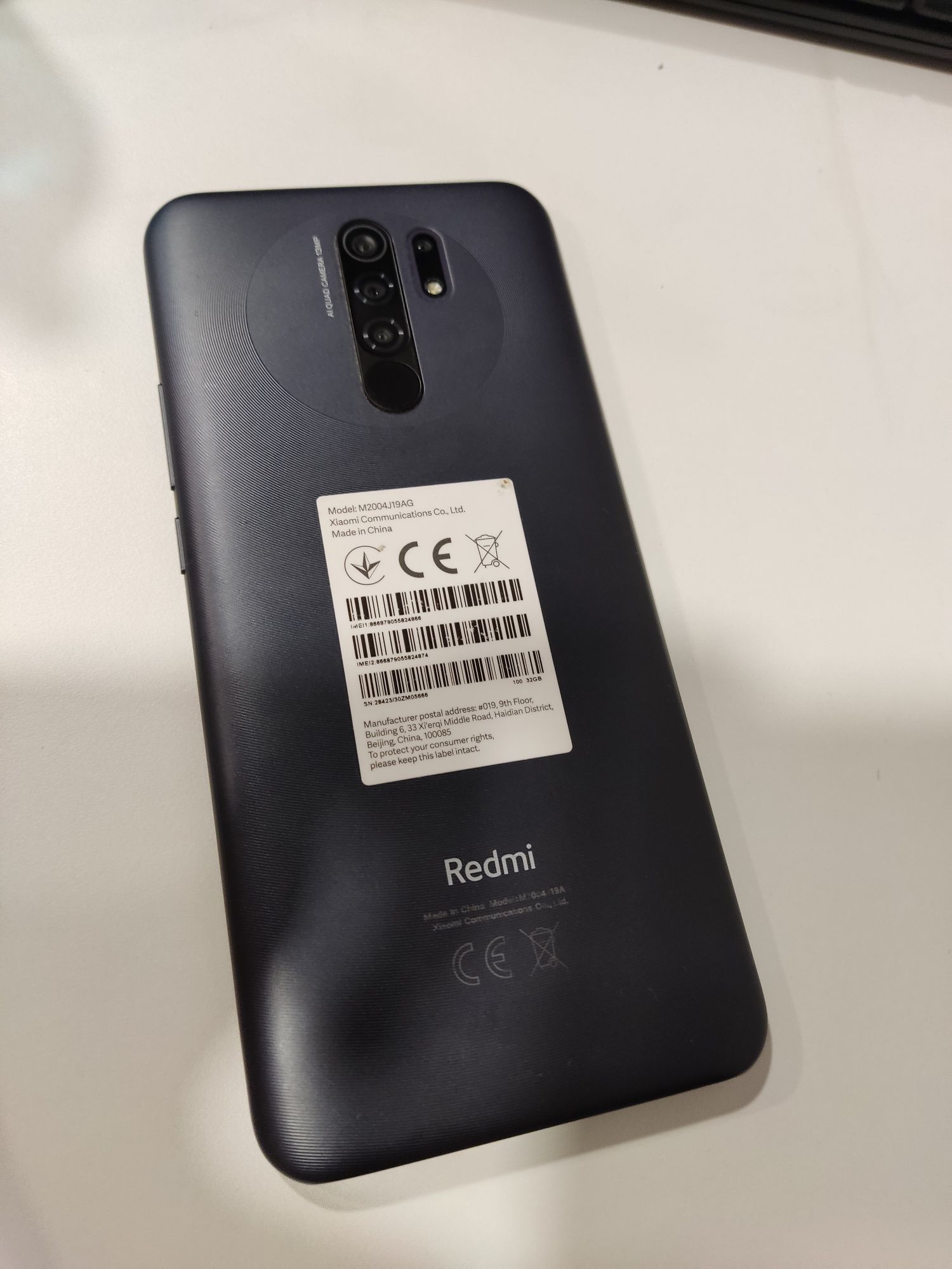 Tlm xiaomi note 9