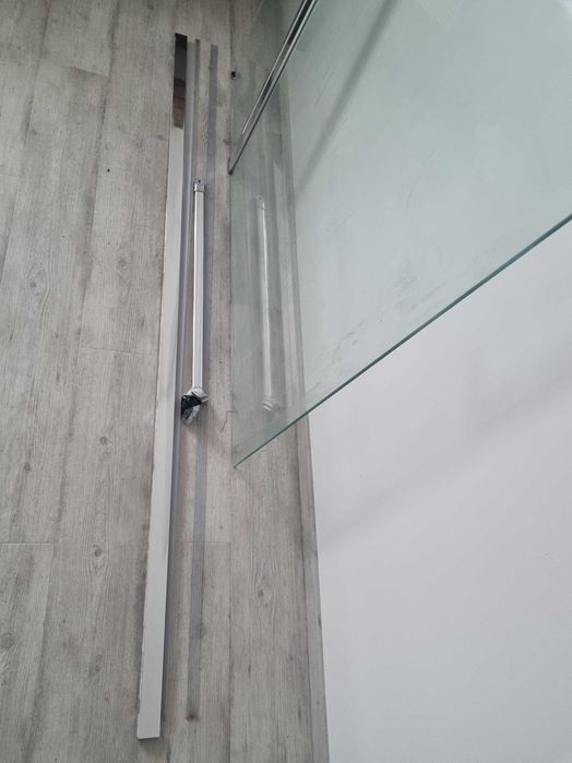 Kabina/szyba prysznicowa 100x200 + 40x200 SENSEA/Remix + osłonka