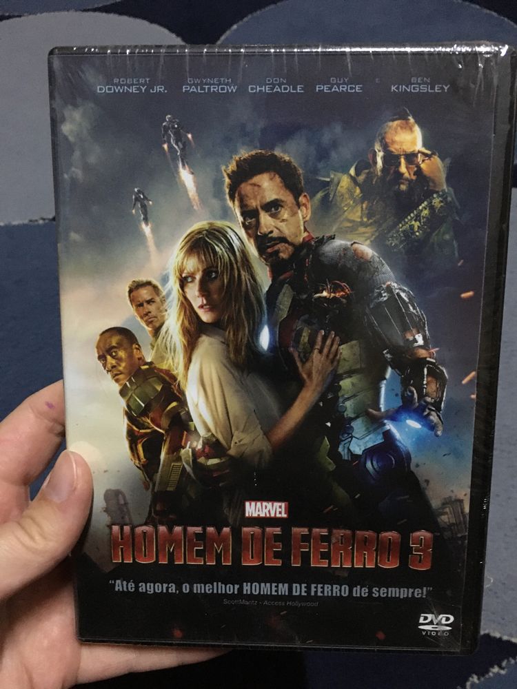 DVD “Homem de Ferro 3”