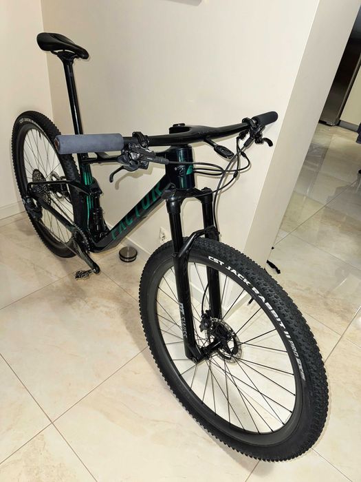 Rower MTB Factor Lando XC Crystal Green L AXS XX1 12s Quarq DT Swiss