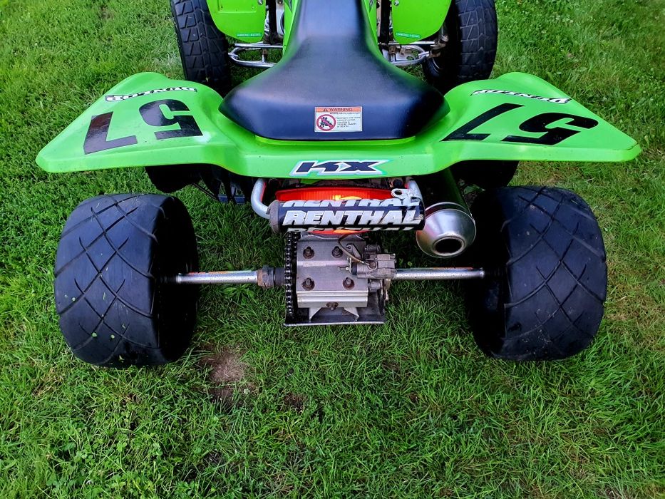 Quad KAWASAKIi KFX400 jedyny taki szeroka ośka sportowy szybki wariat