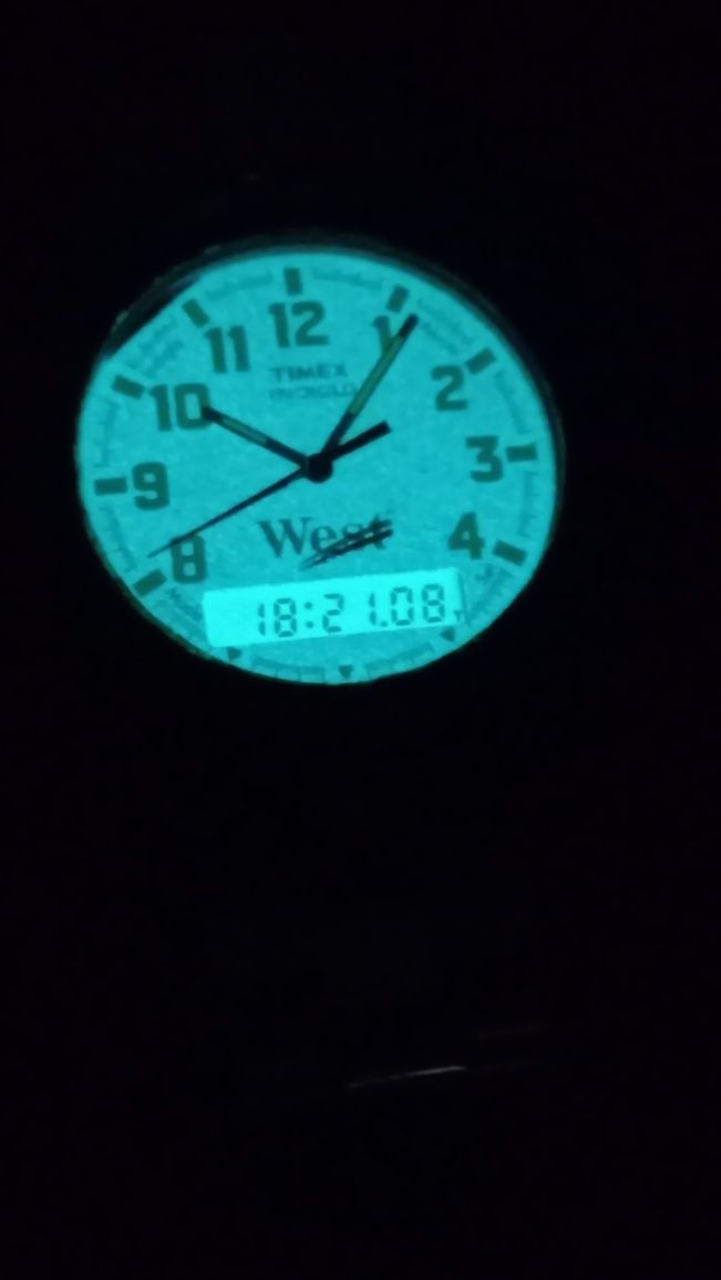 Sprzedam męski zegarek Timex Indiglo Limited Edition West F1 lata 90te