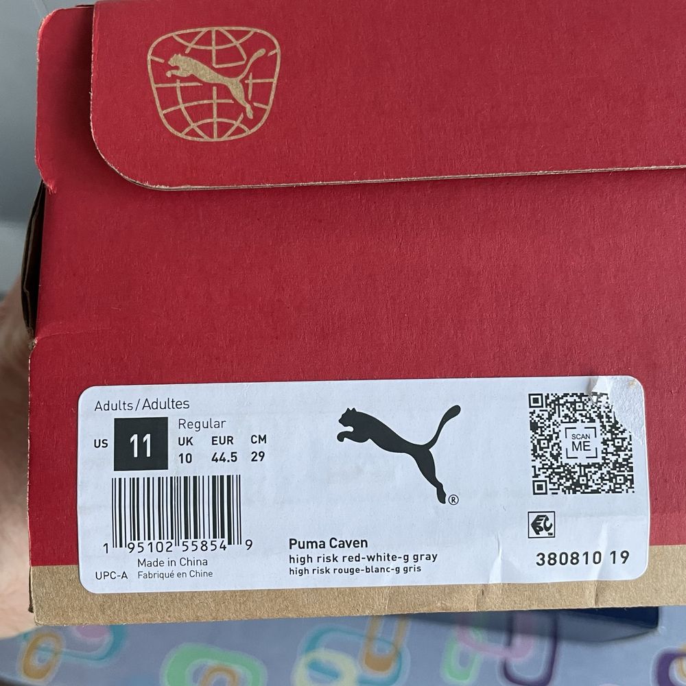 PUMA CAVEN Мужские кроссовки Оригинал