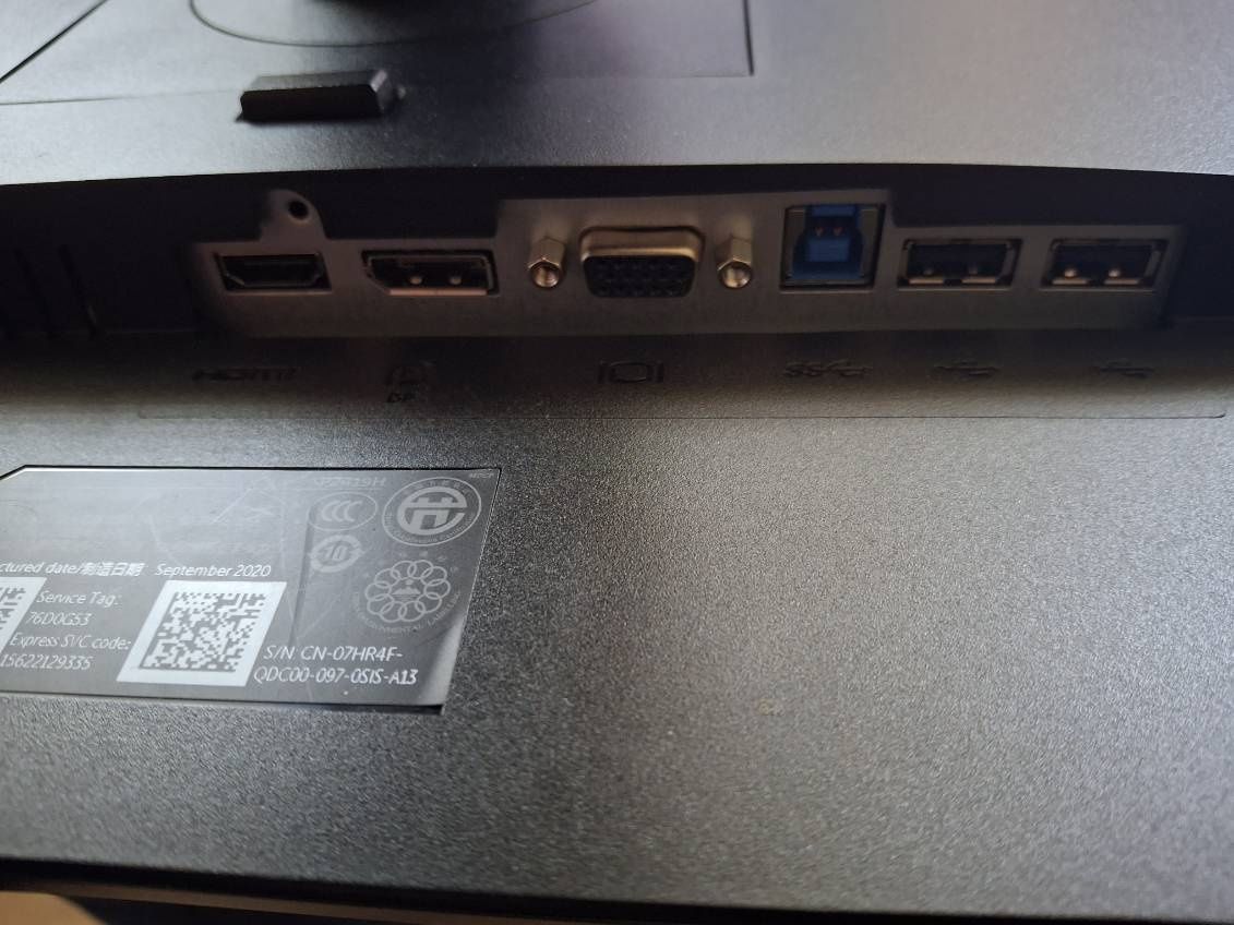 Monitor Dell P2419H