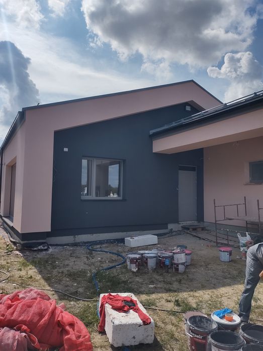 Elewacje, docieplenia budynków poddaszy, malowanie elewacji, podbitka