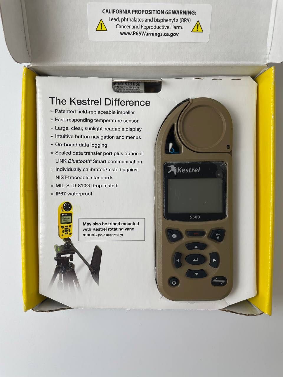 Портативна метеостанція Kestrel 5500 Weather Meter