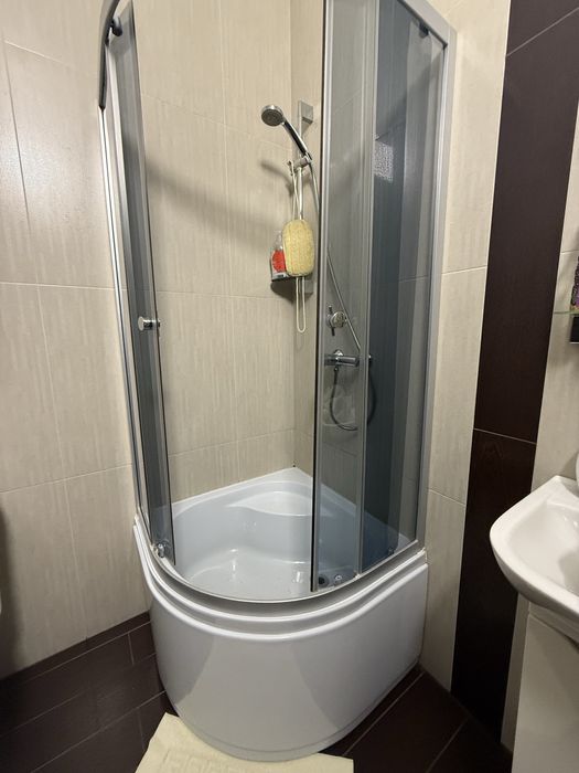 Душова кабіна б/в 80 см з глибоким піддоном