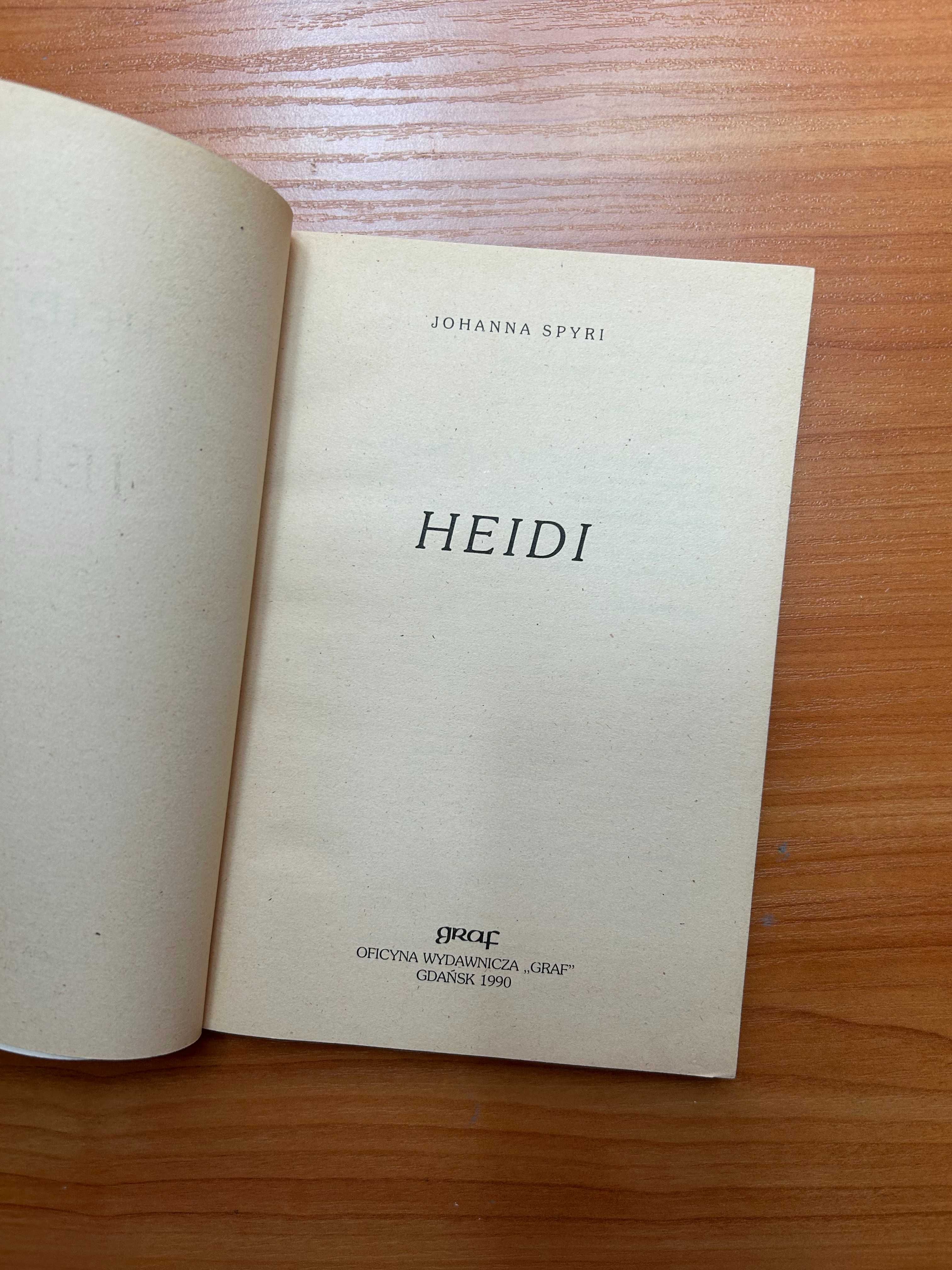 "Heidi" - Johanna Spyri
