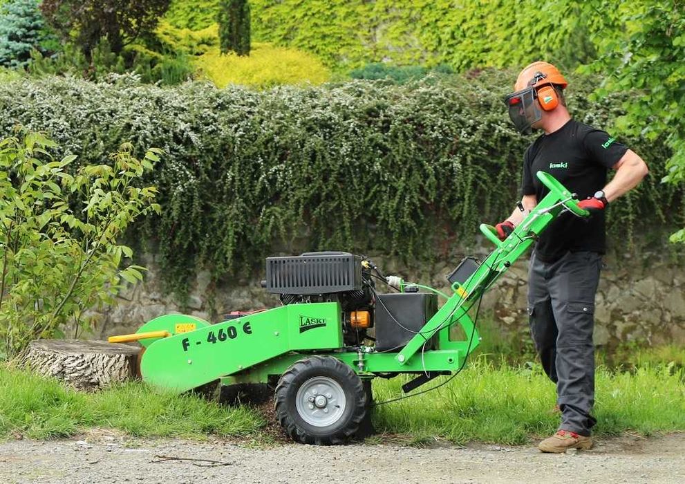 RĘBAK DO GAŁĘZI - rozdrabniacz spalinowy, usuwanie pni i korzeni TANIO
