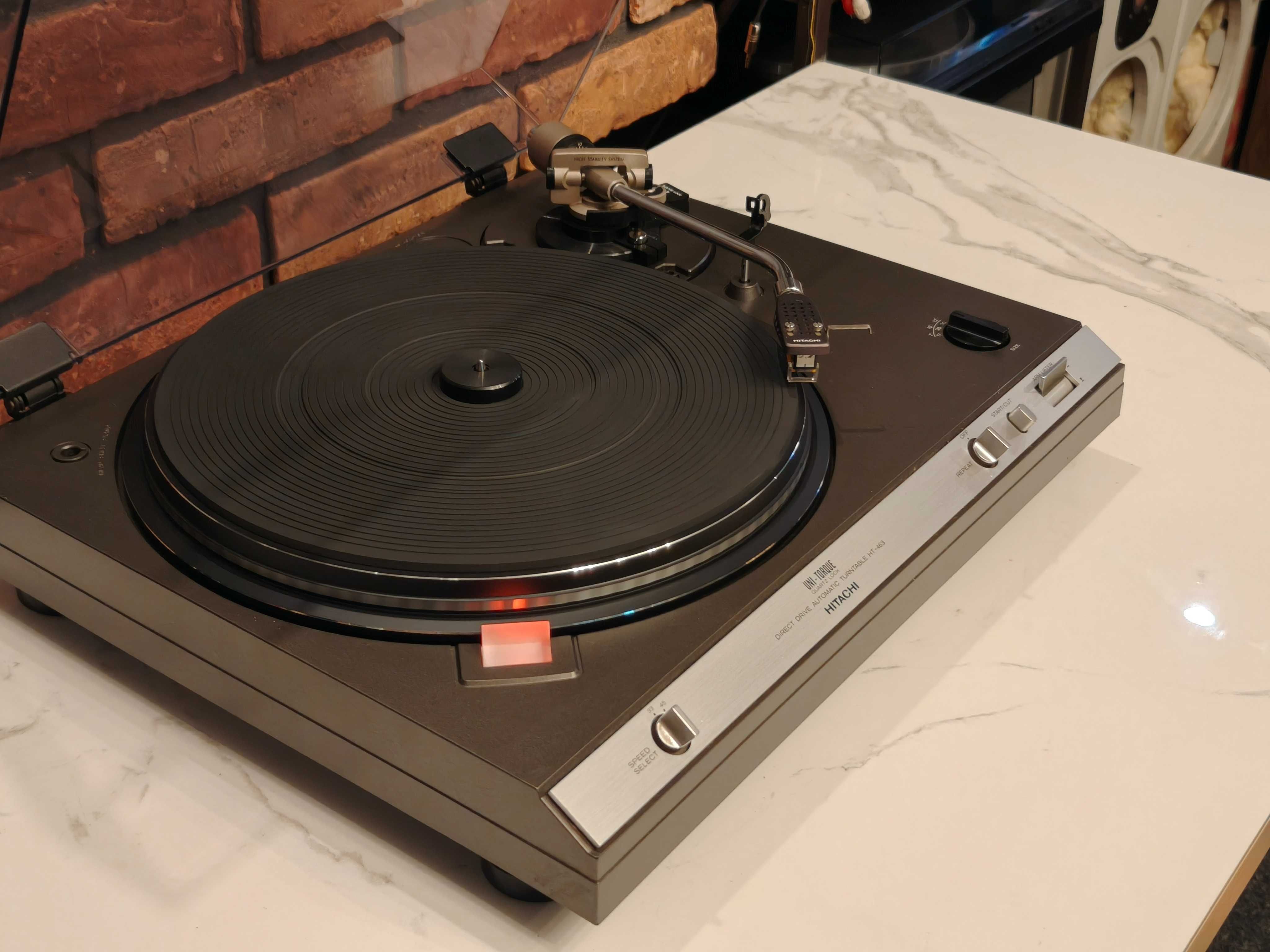 HITACHI HT-463 ! Gramofon Direct Drive Quartz ! Automat !