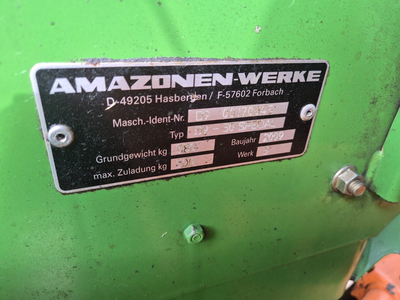 Siewnik Amazone D9 talerzowy