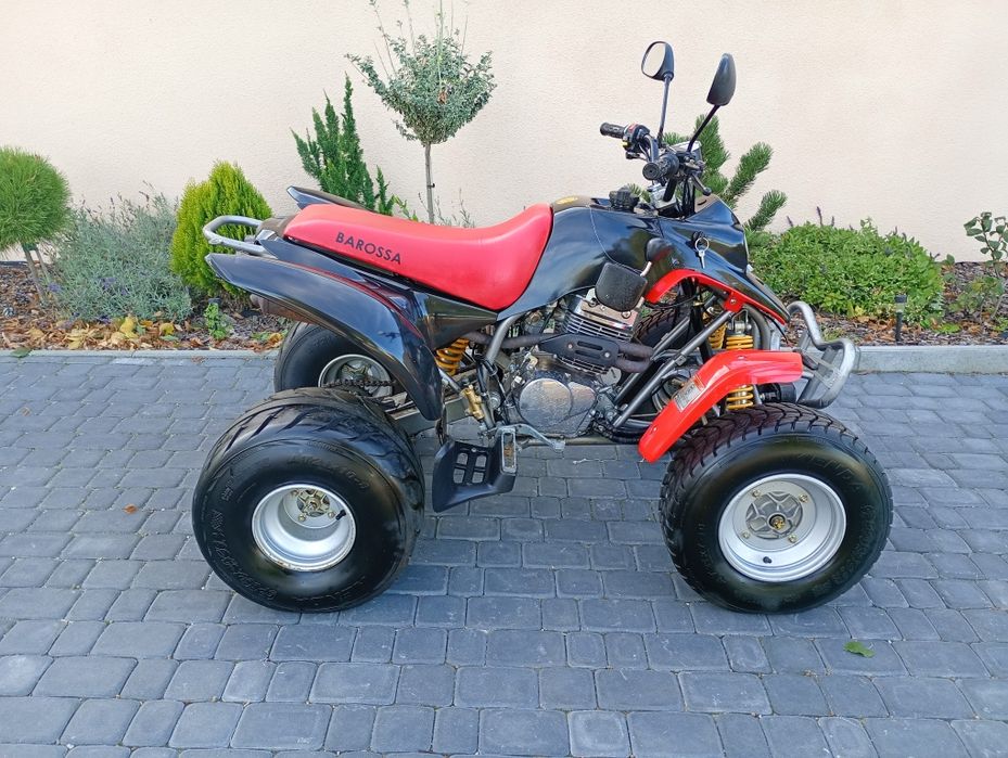 Quad Honda Barossa 250 wsteczny homologacja