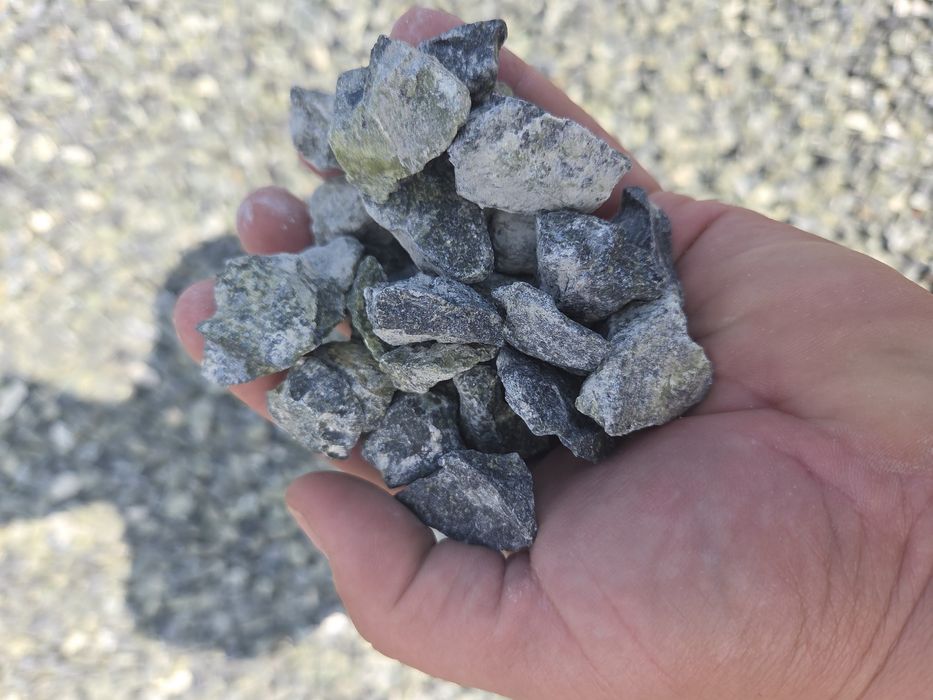 Grys Serpentynit zielony 16/22