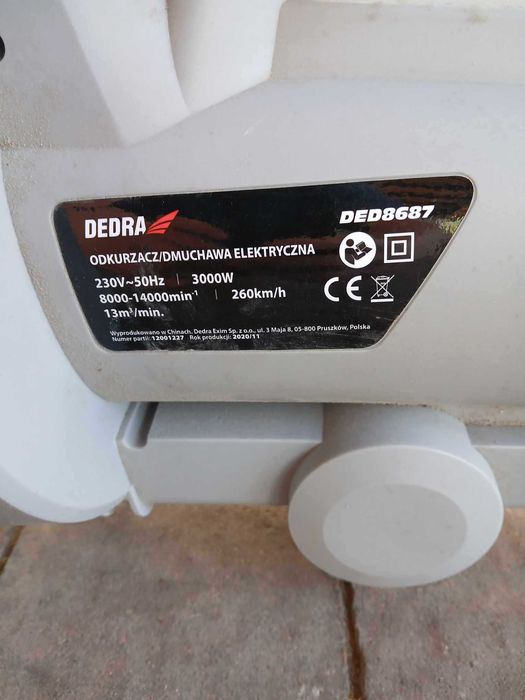 Odkurzacz do liści elektryczny DEDRA DED8687
