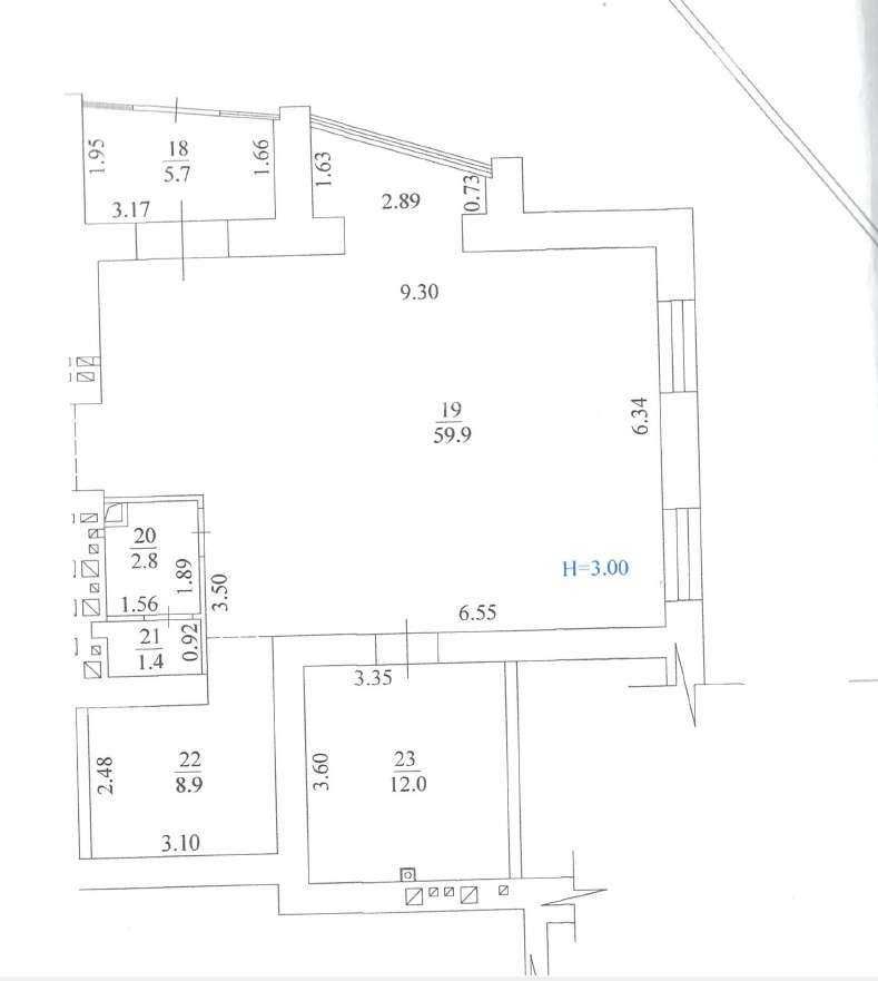 Аренда помещения, м. Левада, ЖК Плехановский, 90м2, 128413