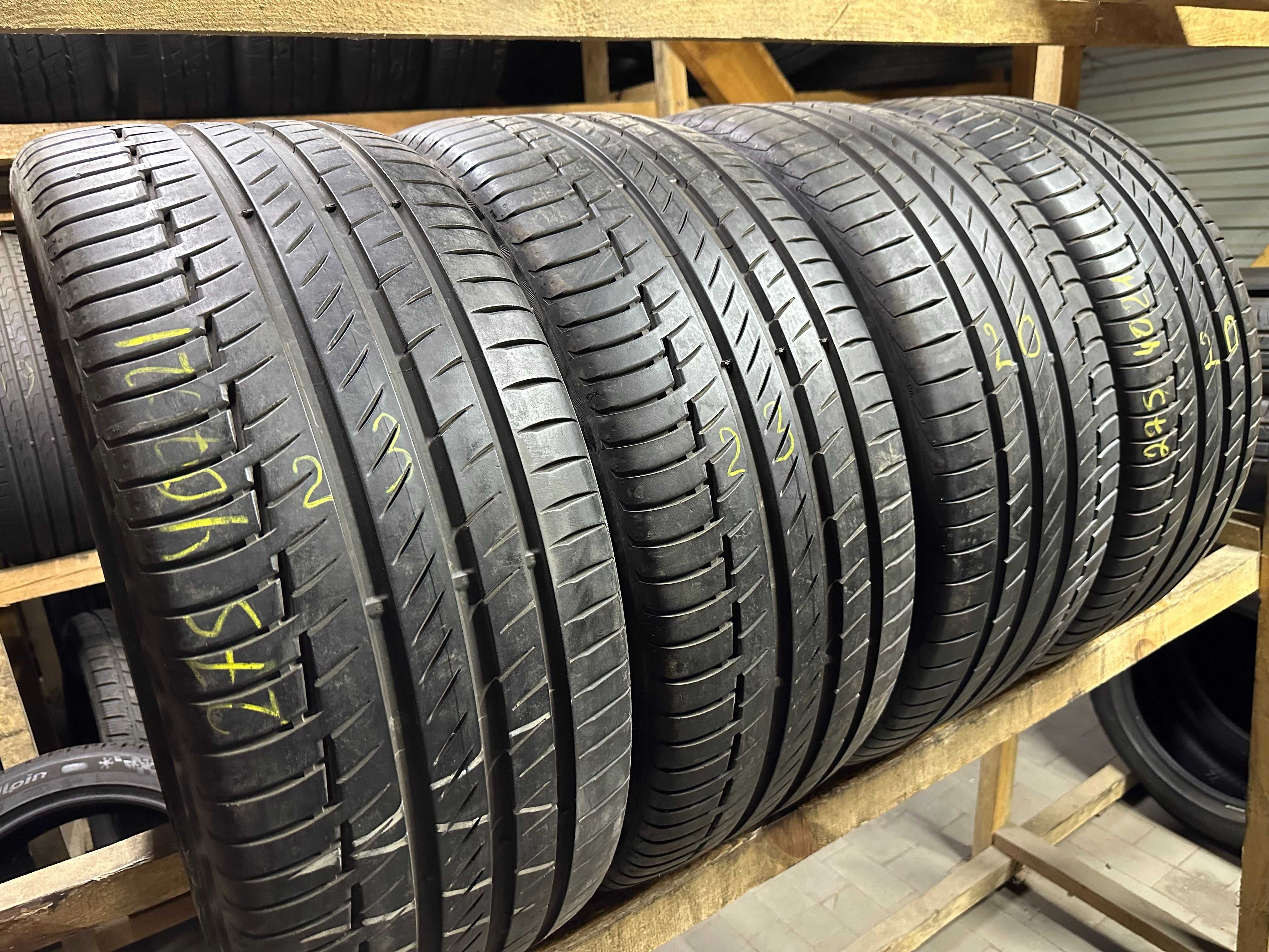 4ШТ літні шини 275/40R21 V XL Continental PremiumContact6