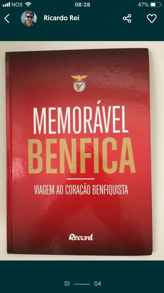 Livro Benfica - 3 Volumes