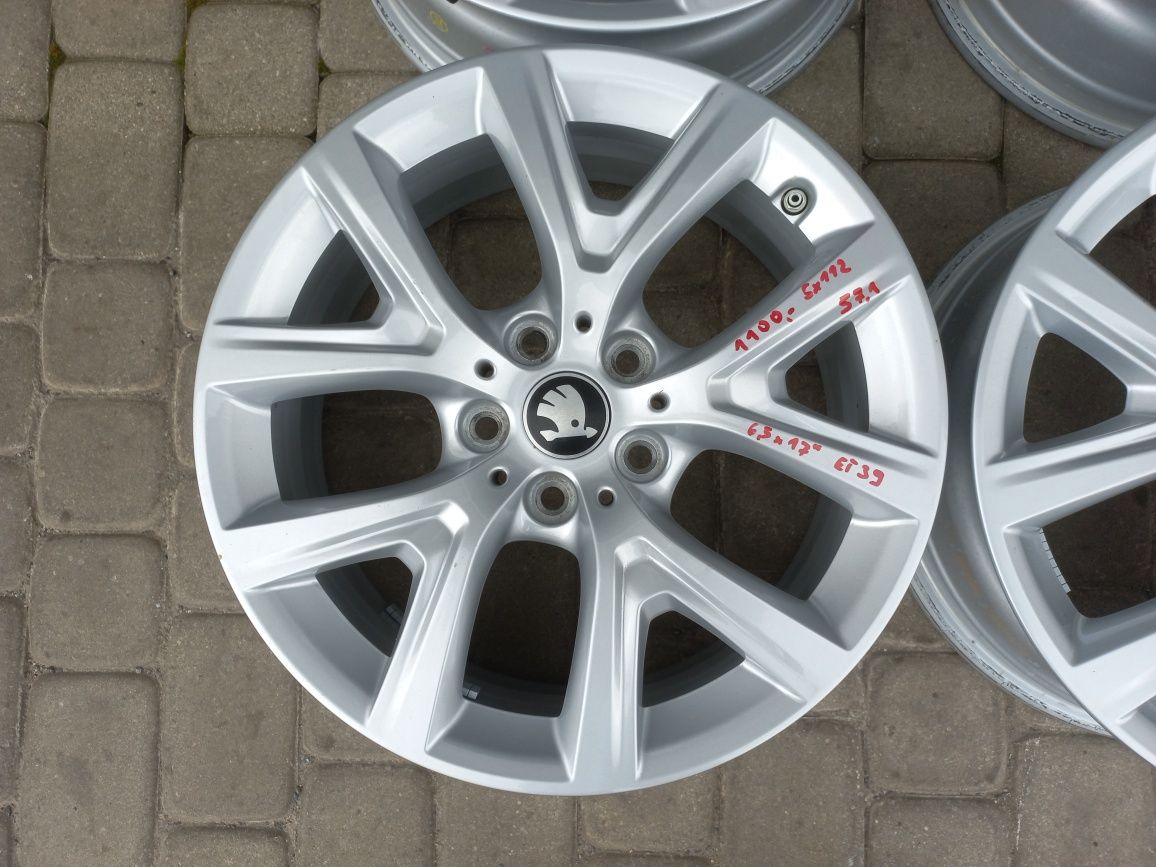Felgi aluminiowe 17" 5x112 do Skoda