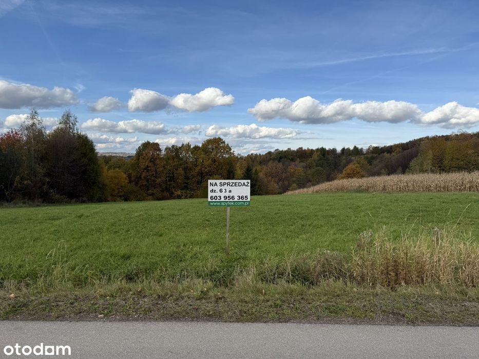 Stryszowa - atrakcyjna działka budowlano-rolna