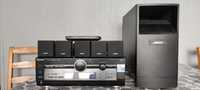 Kino domowe Bose Acustimass 6 III + amplituner Panasonic.