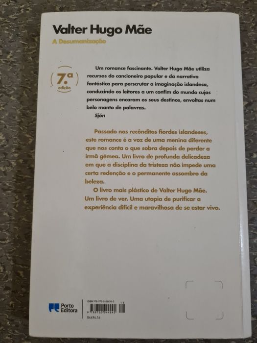 Livro A Desumanização